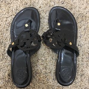 tory burch black sandals